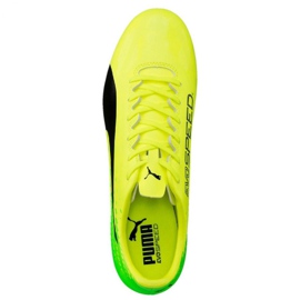 Kopačky Puma Evo Speed ​​17.4 Fg M 104017 01 vícebarevný žlutá 1