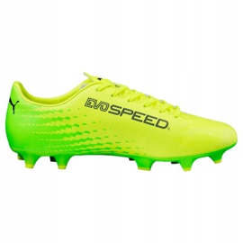Kopačky Puma Evo Speed ​​17.4 Fg M 104017 01 vícebarevný žlutá 2