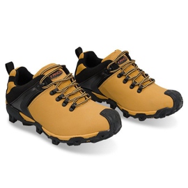 Trekingové boty HLD913 Camel hnědý vícebarevný 1