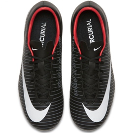 Kopačky Nike Mercurial Vapor Xi Fg Jr 831945-002 černá černá 1