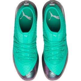 Kopačky Puma Future 2.3 Netfit Fg Ag Color Shift M 104832 01 zelený zelený 1