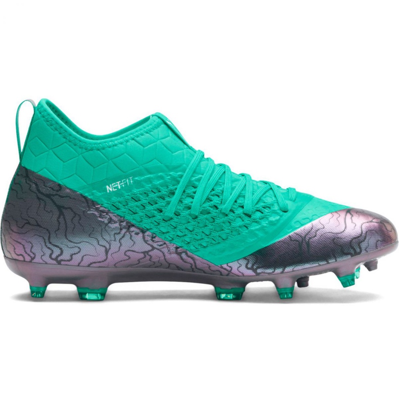 Kopačky Puma Future 2.3 Netfit Fg Ag Color Shift M 104832 01 zelená zelená 2