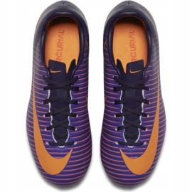 Kopačky Nike Mercurial Vapor Xi Fg Jr 831945-585 fialový fialový 1