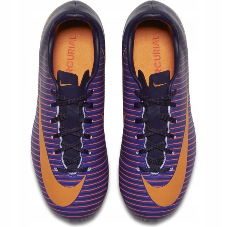 Kopačky Nike Mercurial Vapor Xi Fg Jr 831945-585 fialový fialový 1