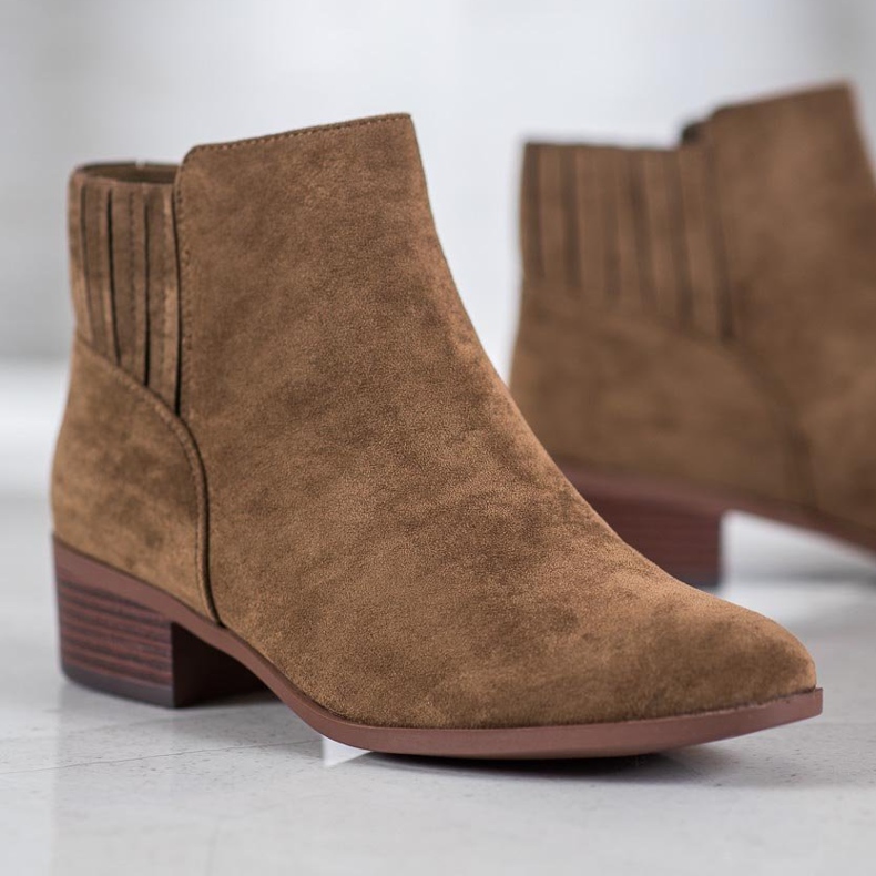 SDS Nazouvací boty hnědý 1