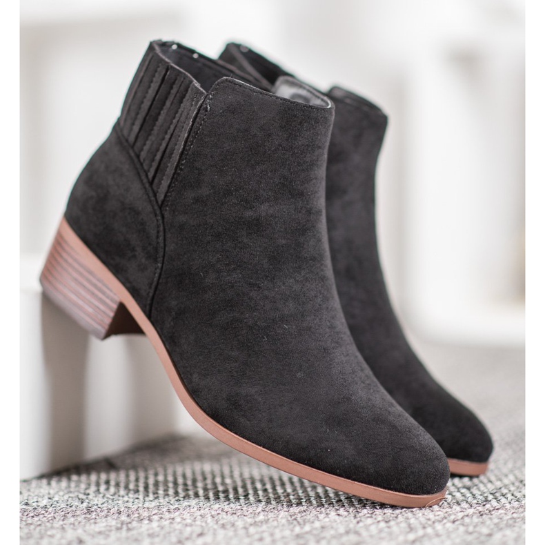 SDS Nazouvací boty černý 2