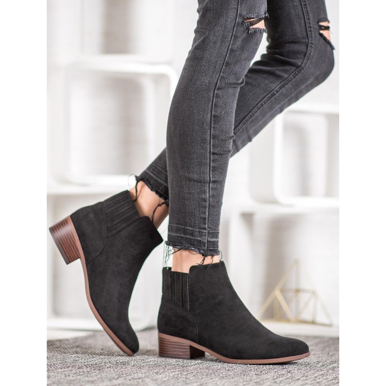 SDS Nazouvací boty černý 1