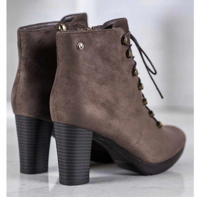 Goodin Teplé semišové boty béžový 1