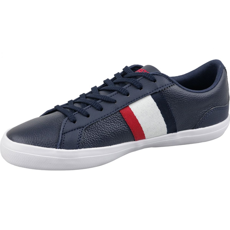 Lacoste Lerond 119 M 737CMA00457A2 bílý červené námořnická modrá 1 Lacoste Lerond 119 M 737CMA00457A2 bílý červené námořnická modrá 1