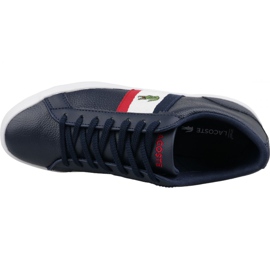 Lacoste Lerond 119 M 737CMA00457A2 bílý červený námořnická modř 2