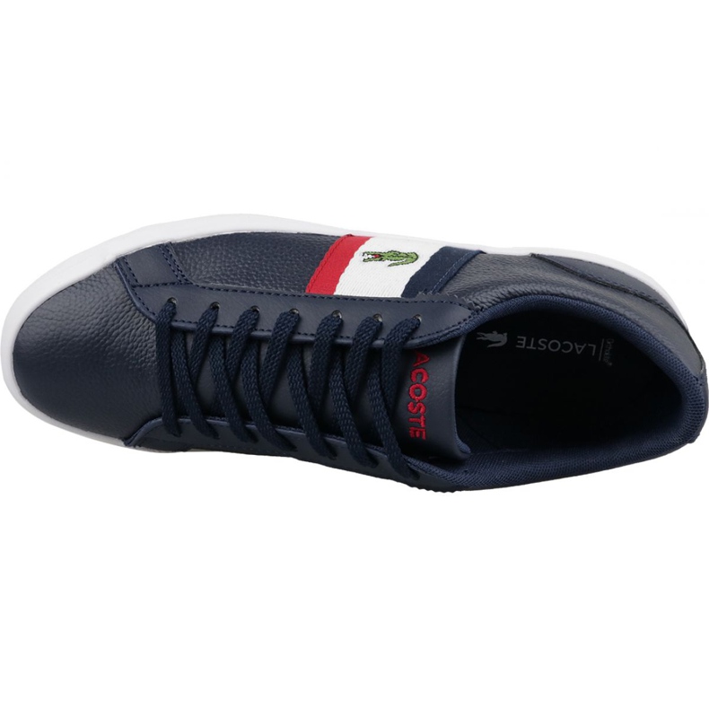 Lacoste Lerond 119 M 737CMA00457A2 bílý červený námořnická modř 2