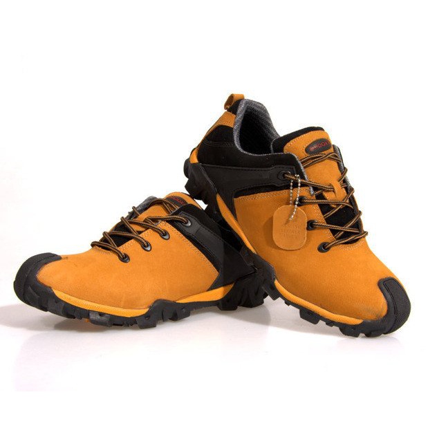 Trekové boty NAT Leather. 6254 Velbloud hnědý černý 2