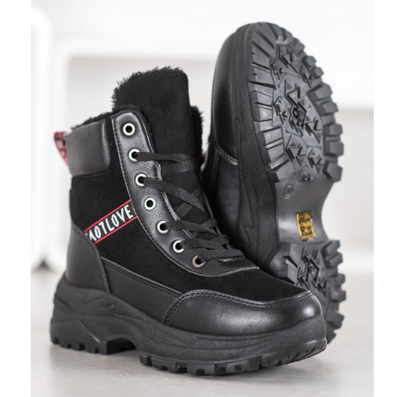 Haver Teplé tenisky černá 1