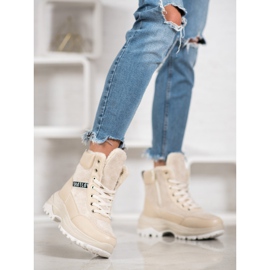 Bella Paris Teplé tenisky hnědý 1