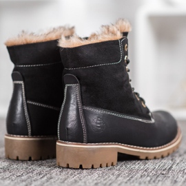 SHELOVET Přiléhavé černé lapače černá 1