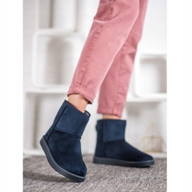 SHELOVET Klasický Mukluki modrý 1