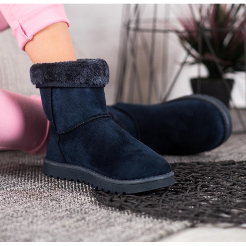 SHELOVET Mukluki modrý 1