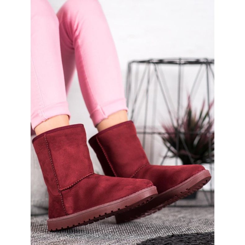 SHELOVET Mukluki červené 1