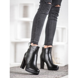 Kayla Boty Na Postu černý 1