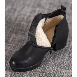 J. Star Boty na vysokém podpatku černá 1