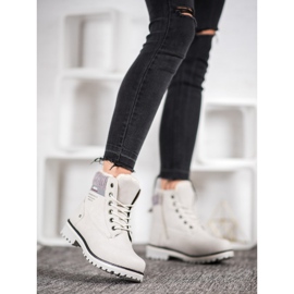 SHELOVET Trapery se zipem šedá 2