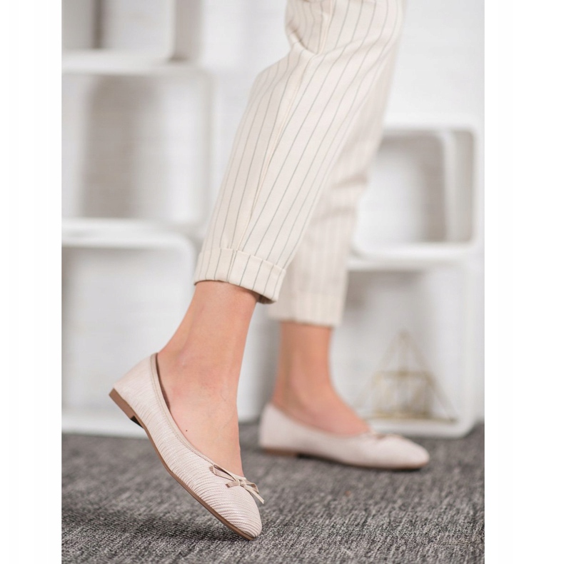 Evento Pohodlné balerínky béžový 1