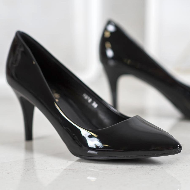 Small Swan Lakované špendlíky Ve Spitzi černý 1