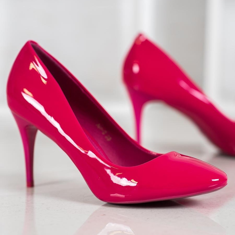 Comer Fuchsie lakované kolíky fialový vícebarevný 1