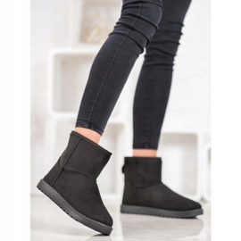 SHELOVET Klasický Mukluki černá 1