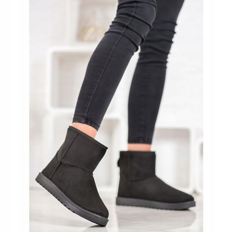 SHELOVET Klasický Mukluki černý 1