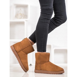 SHELOVET Klasický Mukluki hnědý 1