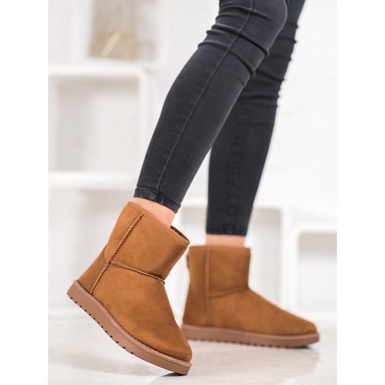 SHELOVET Klasický Mukluki hnědý 2