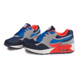 Tenisky B308A-1 Grey námořnická modrá šedá vícebarevný 1