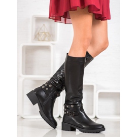 Gogo Jezdecké bundy s tryskami černý 2