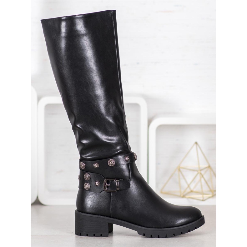 Gogo Jezdecké bundy s tryskami černý 1