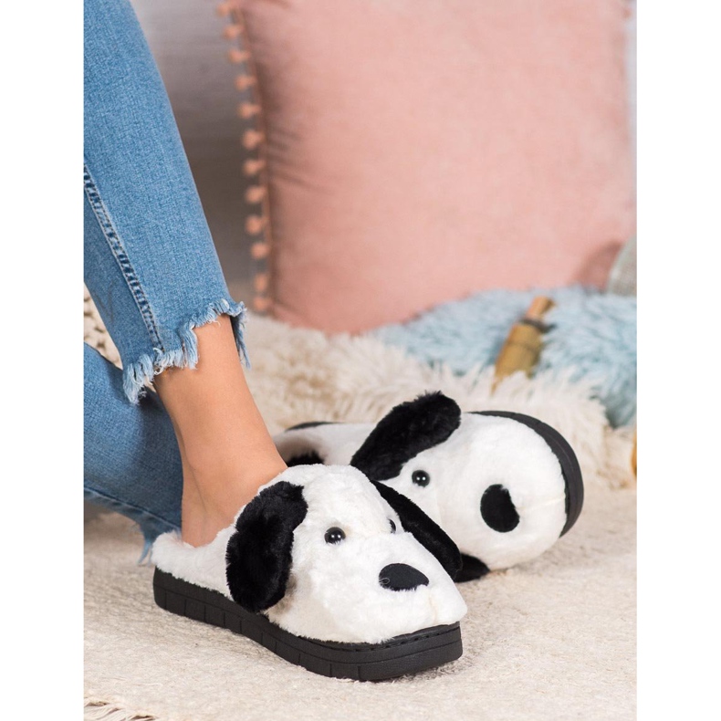 SHELOVET Psí pantofle bílý 2