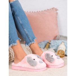 SHELOVET Psí pantofle růžový 1