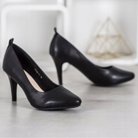 J. Star Pohodlné lodičky černý 1