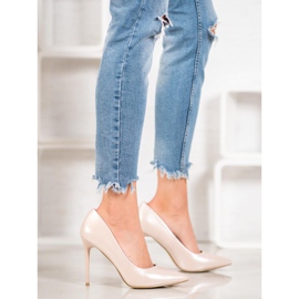 Goodin Módní vysoké podpatky hnědý 1