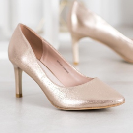 Goodin Zlaté podpatky zlatý 1