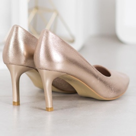 Goodin Zlaté podpatky zlatý 2