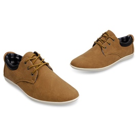 Stylové boty B01 Camel hnědý 4