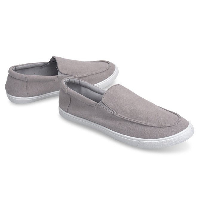 Šedé tenisky Slip On MJ02 šedá 1