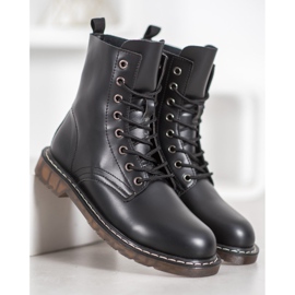 Kylie Stylové lapače s eko kůží černá 2