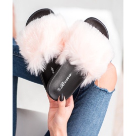 SHELOVET Stylové pantofle růžový 2