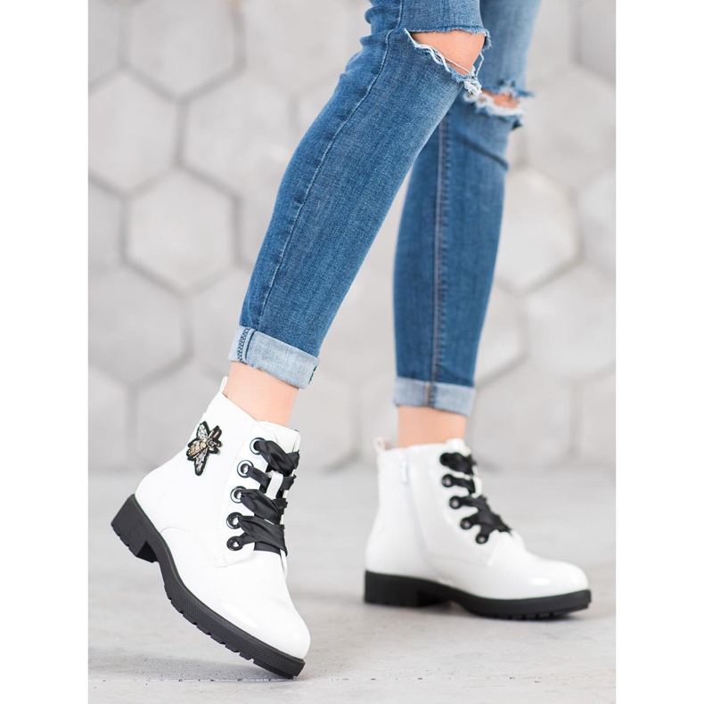 Sergio Leone Boty s aplikací bílý 1