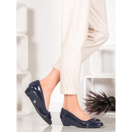 Sergio Leone Elegantní baletka na klínku modrý 1