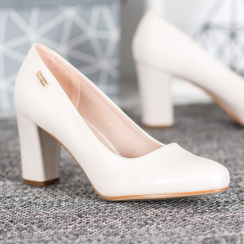 Sergio Leone Pohodlné lodičky na sloupku hnědý 1 Sergio Leone Pohodlné lodičky na sloupku hnědý 1