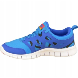 Nike Free 2 Gs W 443742-404 modrý 1