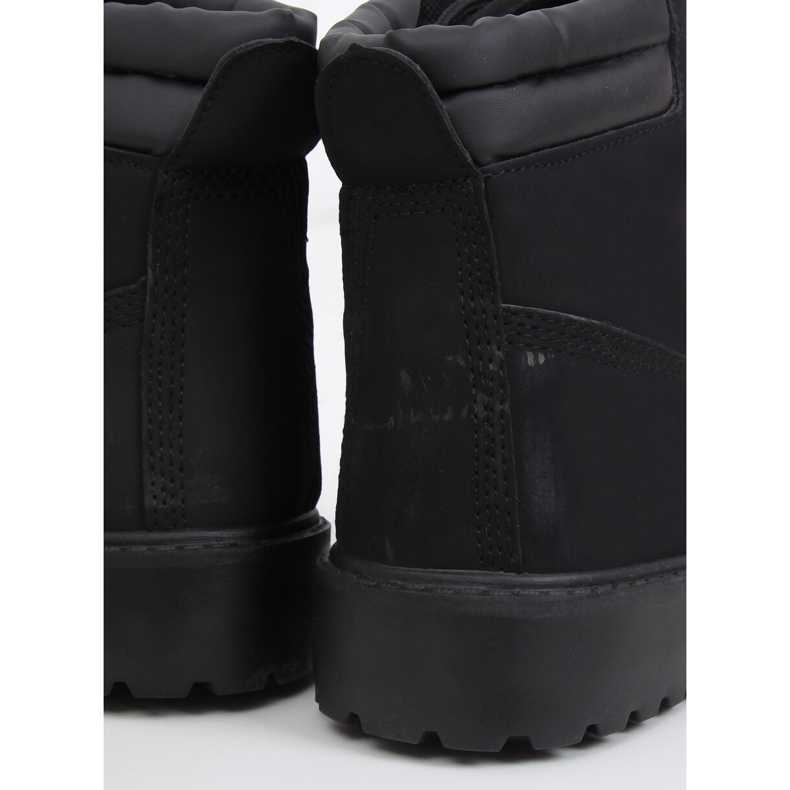Dámské dřevěné holínky W-3033 Black II Type černý 1